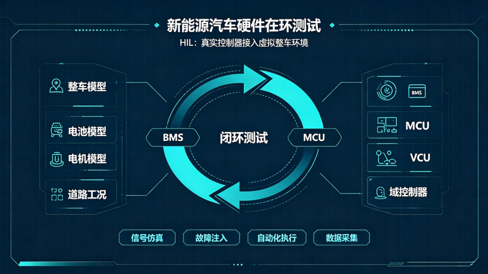 新能源汽车硬件在环（HIL）测试